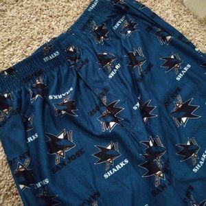 San Jose Shark Boys PJ pants